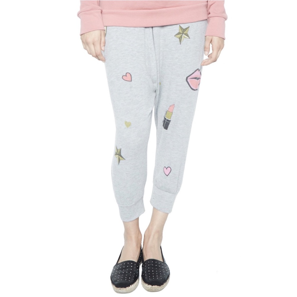 Lauren Moshi Vita All Over Glam Harem Jogger Pant